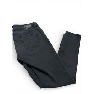 Armani Exchange AX Women's Skinny Jeans Black Stretch Mid Rise Size 6